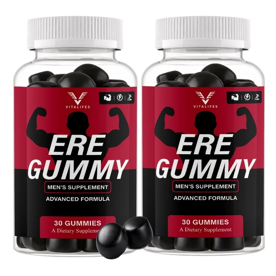Ere Gummy men's supplement two-bottle pack